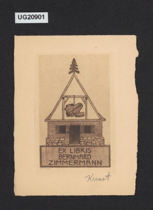 Ex libris Bernhard Zimmermann