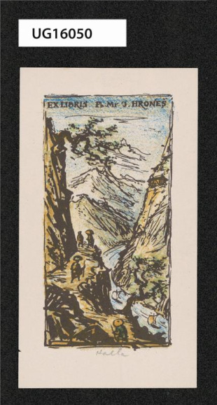 Exlibris PhMr J. Hroneš