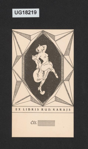 Ex libris Rud. Karajs