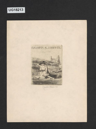 Ex libris K. J. Obrátil