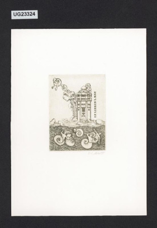 Ex libris L. May