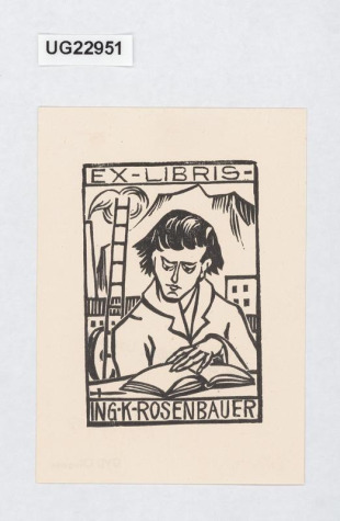 Ex libris Jug. K. Rosenbauer