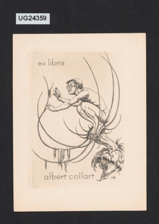 Ex libris Albert Collart