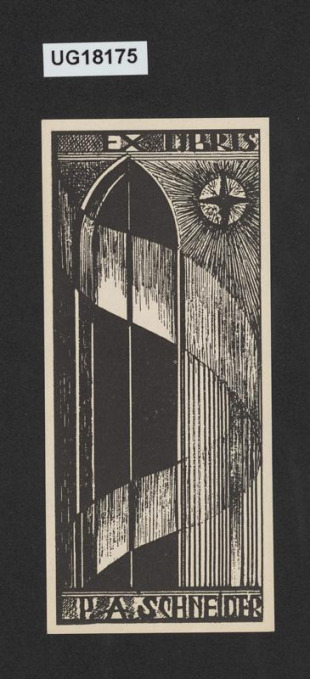 Ex libris P. A. Schneider