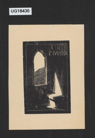 Ex libris R Svoboda