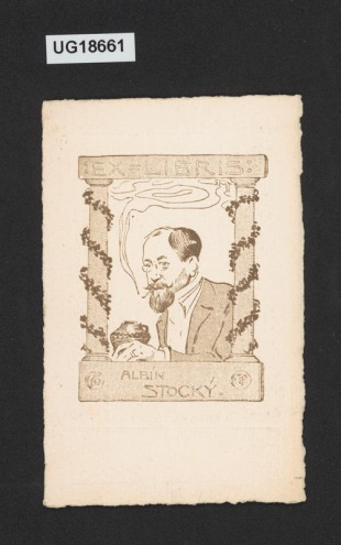 Ex libris Albín Stocký
