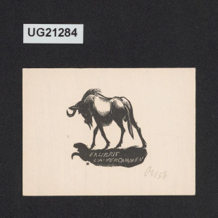 Exlibris L. A. Vercammen