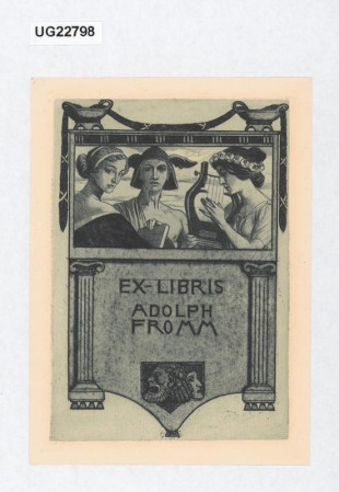 Ex-libris Adolph Fromm