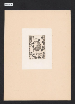 Ex Libris Dr Julius Elias