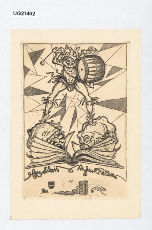 Exlibris [Stephen] Kellner