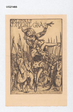 Exlibris Miguel Gras