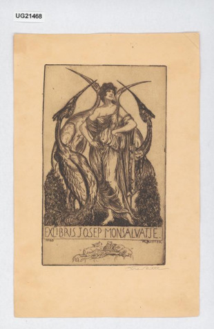 Exlibris Josep Monsalvatje