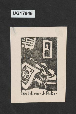 Ex libris J. Petr