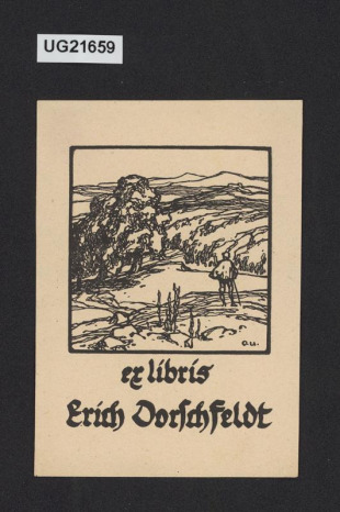 ex libris Erich Dorschfeldt