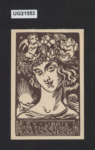 Ex-libris Dr. Theodor Alexander