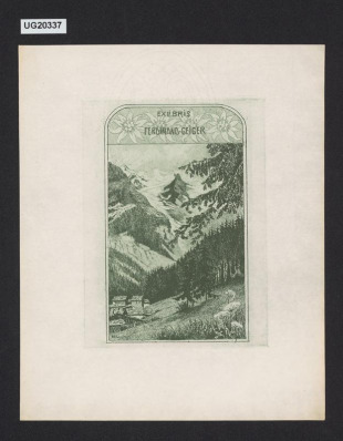 Exlibris Ferdinand Geiger