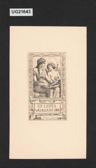 Ex libris Wilhelm Felsing