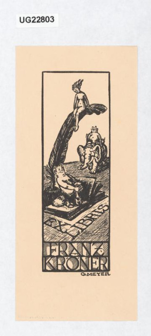 Ex libris Franz Kroner