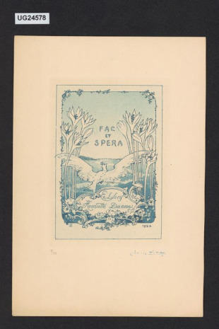 Ex libris Henriette Danne
