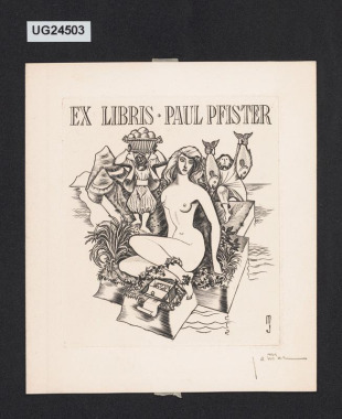 Ex libris Paul Pfister