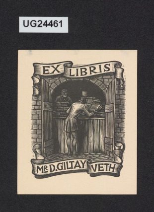 Ex libris Mr. D. Gillay Veth