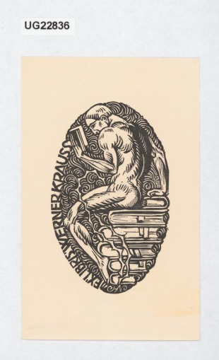 Ex libris Werner Krauss