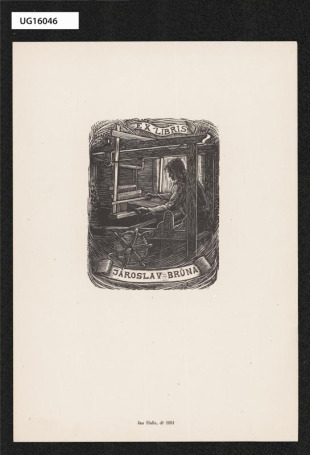 Ex libris Jaroslav Brůna