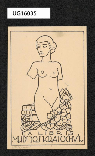 Ex libris MUDr Jos Kratochvíl