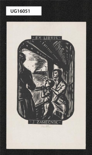 Ex libris J. Zámečník
