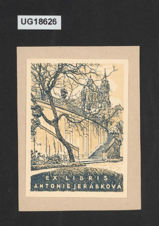 Ex libris Antonie Jeřábková