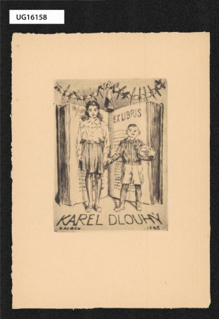 Ex libris Karel Dlouhý