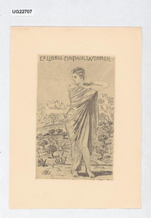 Ex libris Dr. Paul Werner