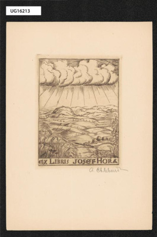 Ex libris Josef Hora