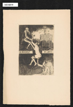 Ex libris Dr. M. Novotný