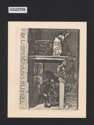 Ex libris Julius Klengel