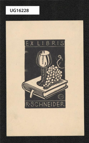 Exlibris R. Schneider