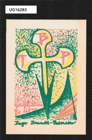 Ex libris Ioge Brandt-Pedersen