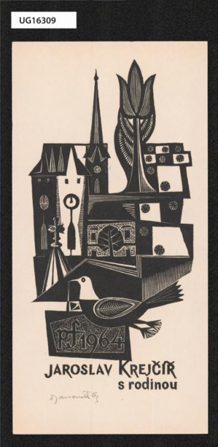 pf 1964 Jaroslav Krejčíř s rodinou