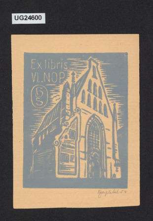 Ex libris Vl. Nop