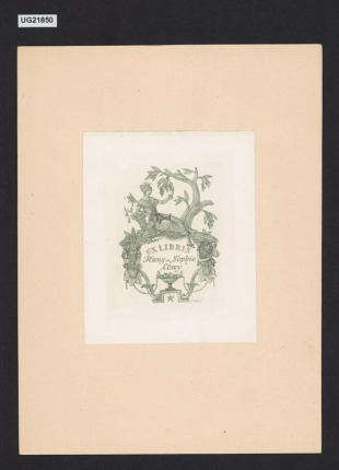 Exlibris Hans u. Sophie Löwy