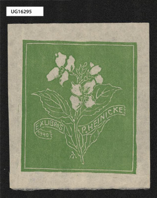Exlibris P. Heinicke 1940