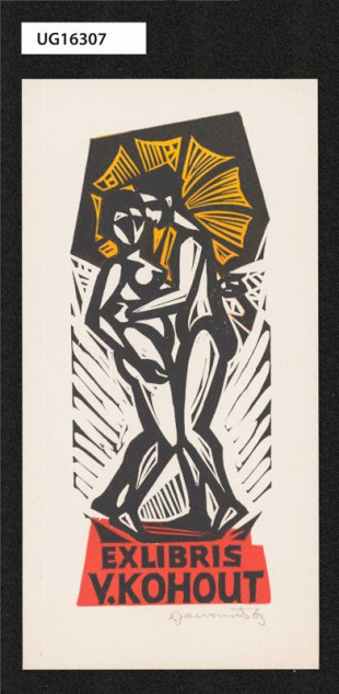 Exlibris V. Kohout