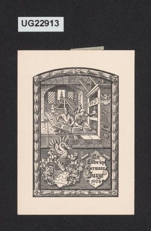 Ex libris Hermann Junge