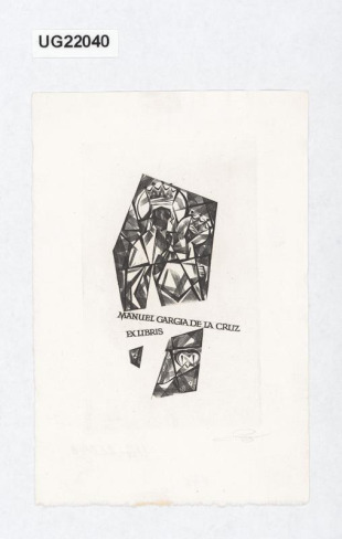 Ex libris Manuel Garcia de la Cruz