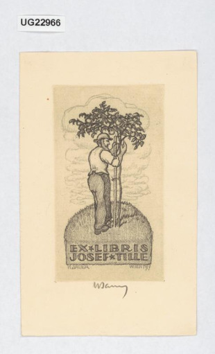 Ex libris Josef Tille