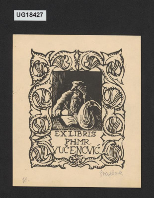 Exlibris PHMR. Vučenović