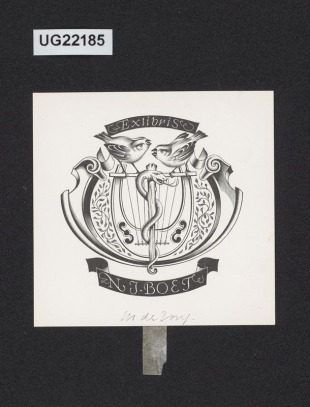 Exlibris N. J. Boet