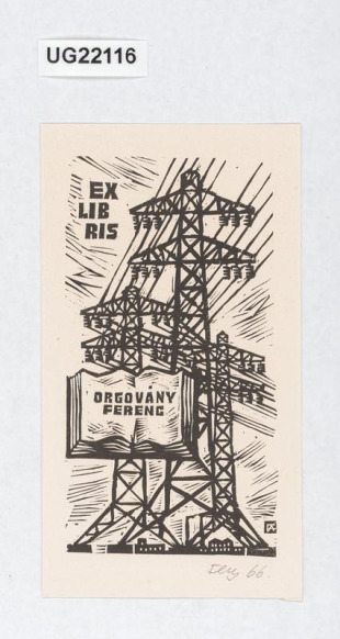 Ex libris Orgovány Ferenc
