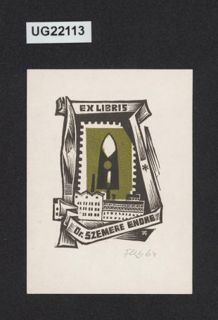 Exlibris Dr. Szemere Endre