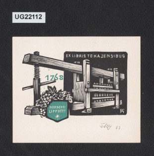 Ex libris Tokajensibus Norberti Lippoczy